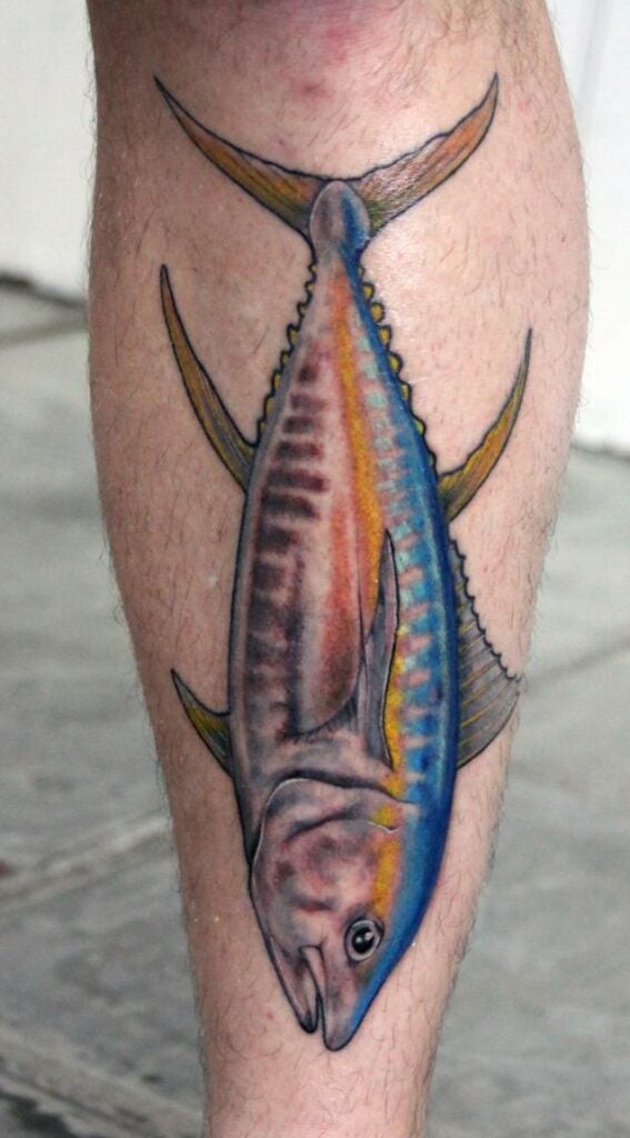 25 Amazing Fishing Tattoos That Will Live To Tell The Tale - tattooglee |  Tatoeage